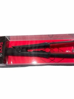 Black Ceramic Hair Straightener Flat Iron - Women Accessories